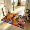 Anime N-narutoS Classic Carpet Bathroom Anti-slip Mat Door Mat Home Decoration Mat Entrance Door Mat Scratch-resistant Door Mat
