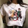 Demon Slayer T-Shirt - A Trendy, Casual Crew-neck, Oversized, Fun Short-sleeved Children's and Adult T-shirt.