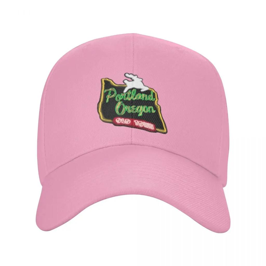 Portland Oregon Sign Baseball Cap Unique Hats Funny Hat Fishing Hat Tea Hat Woman Men's