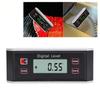 Digital Protractor Angle Ruler Leveling Tasks Resolution 0.01mm Anti Fall Carrying Case For Tools Built-In Magnet