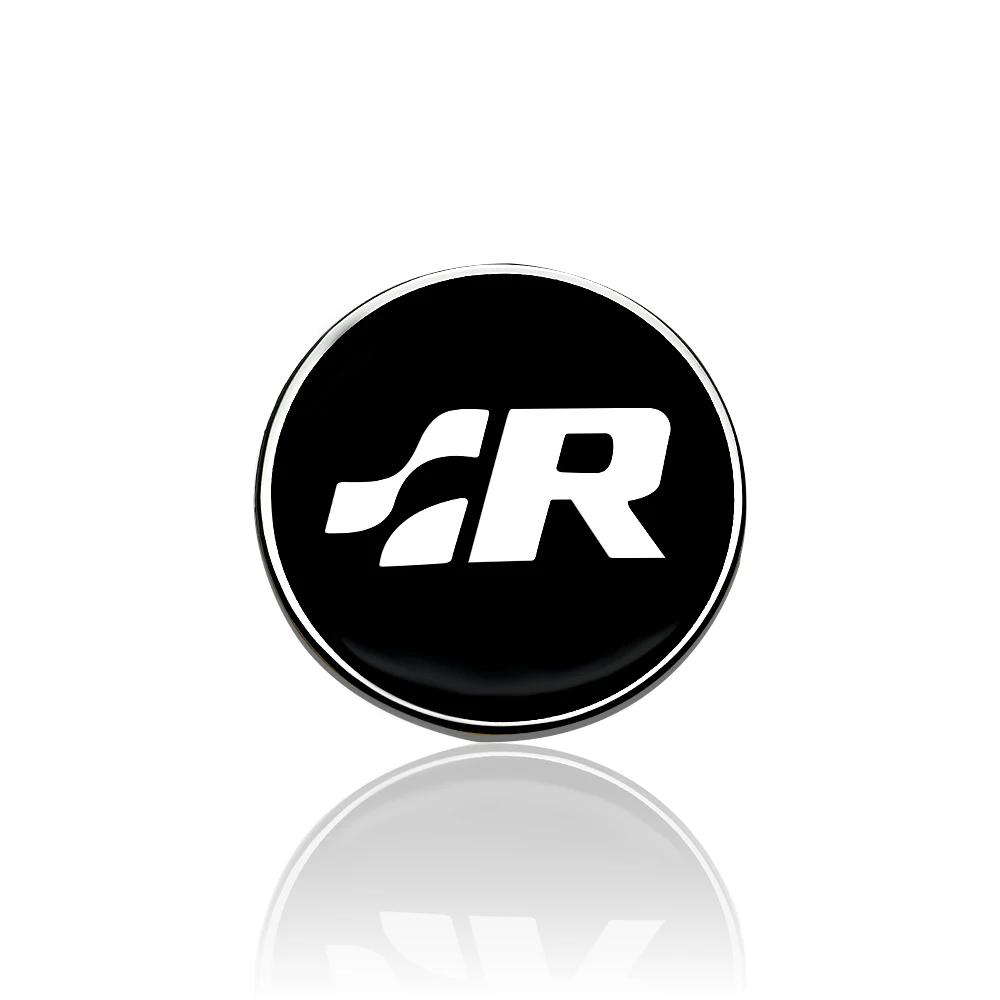 2025 Horký 45mm/50mm Hliníkový Odznak na Auto Logo Volantu Ozdobná Samolepka Pro Volkswagen VW R Line GTI Golf 5 7 Tiguan Caddy Passat