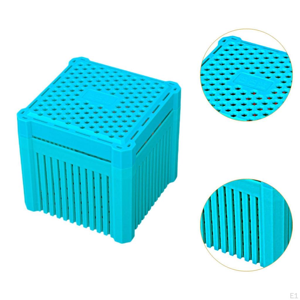 Aquarium Filtration Storage Box Media Organizer Premium Portable PVC Practical Sturdy Hollow