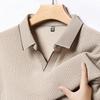 Men's POLO Shirt Men's Long-sleeved Casual Business Men's Spring and Autumn T-shirt Lead Clothes