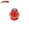 Red Oil Drain Screw for ATC110/ATC125M/ATC200/ATC200X Modified Motorcycles