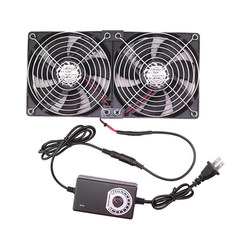 2750RPM 120MM Large Air Volumes 100-240V Mining Machine Workstation Cabinet Server Case Cooling System Fan