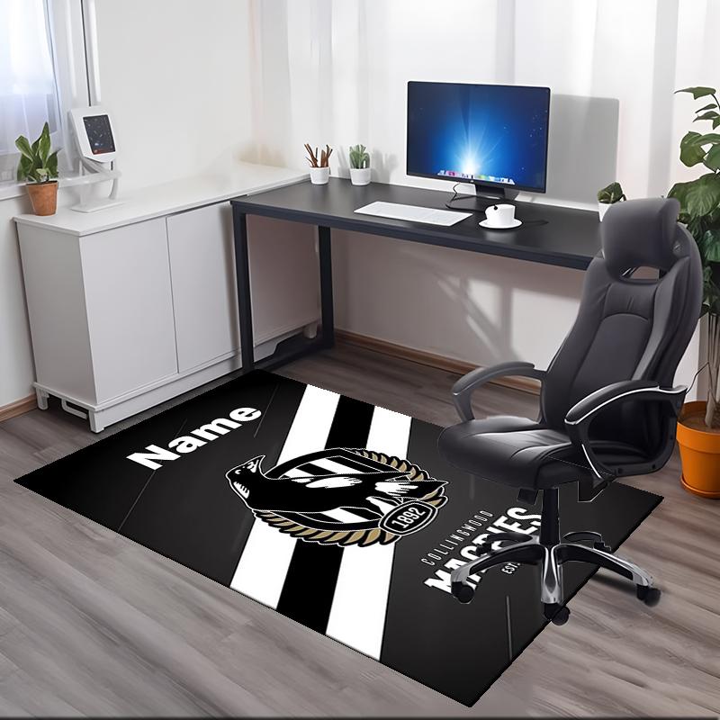 Custom Name AFL Printed Carpet, for Office Chair Living Room Bedroom Kitchen Room Decor Gifts.