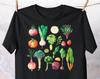 Vegetable Garden T-Shirt, Vegetarian Cotton Tee