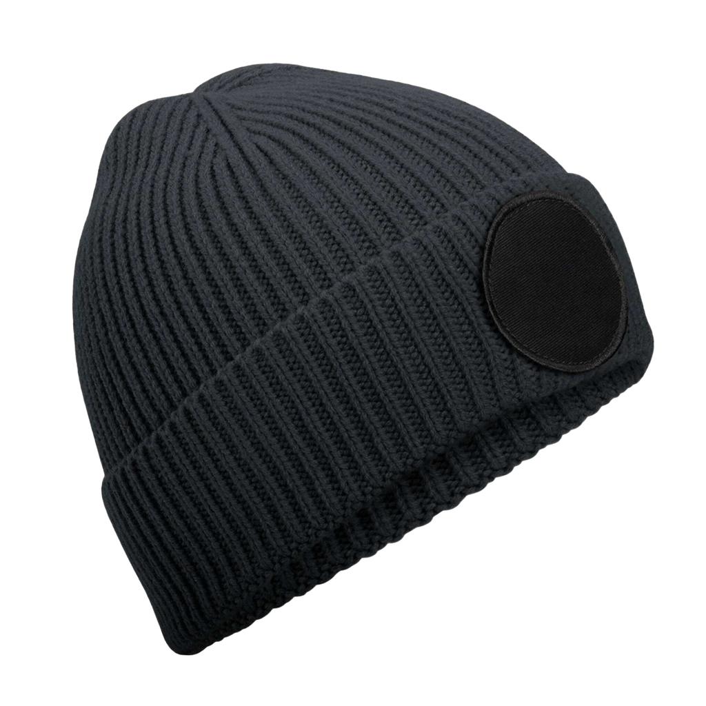 Beechfield Unisex Adult Fashion Circular Patch Beanie