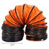 25FTDuct Hosing, PVC Flexible12 Inch Portable for Exhaust Fan