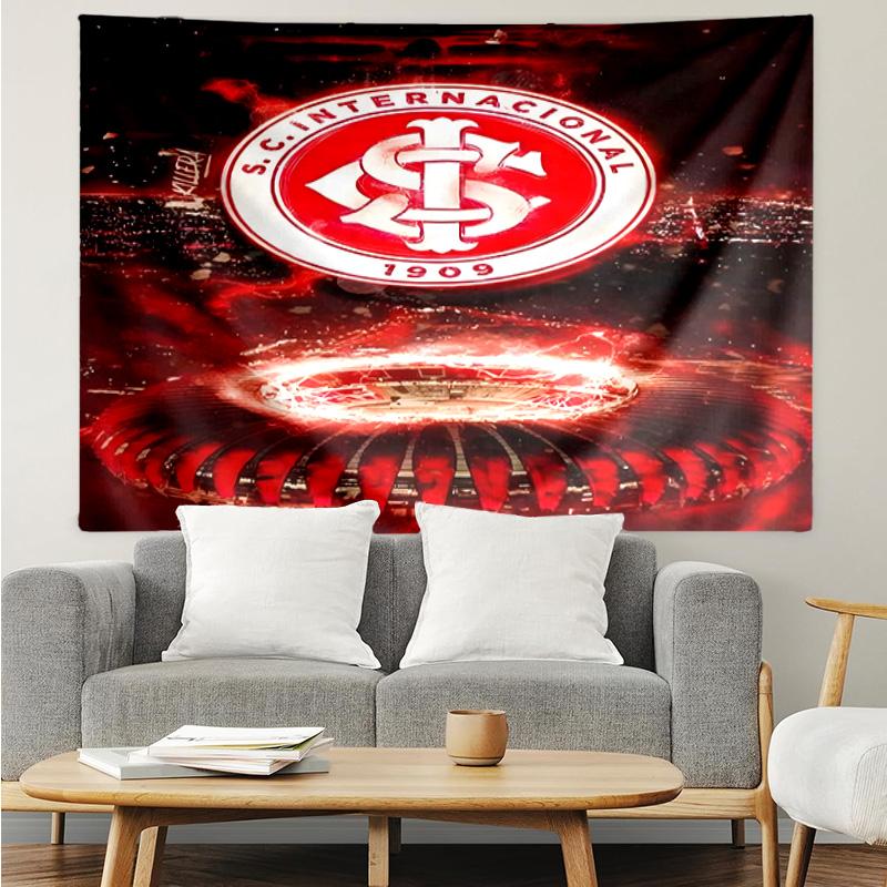 Inter Club Emblem Printed Printed Tapestry, for Bedroom,Livingroom, dormitory, Large Wall Decor, Fabric Decor Fan Birthday Gifts