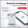 Apple Căști wireless AirPods 2 Bluetooth Căști Portabil Carcasă de încărcare Control tactil Apeluri clare Ușoare Confort