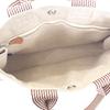 HERMES   Tote Bag beige/Brown canvas Women