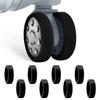 Caster Cover Suitcase Tire Cover Set of 8 Silicone Protective