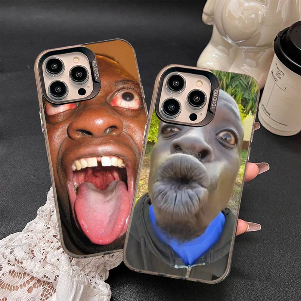 Hässlicher Mann Lustige Handyhülle Für IPhone 16 15 14 13 12 11 Pro Max 17 Plus Bunte Hülle