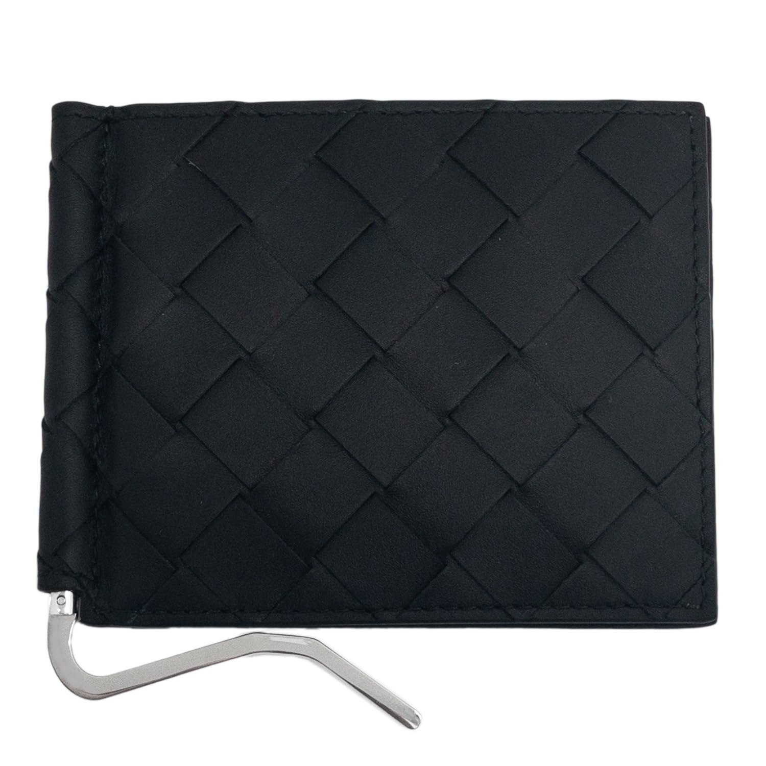 

Intrecciato Bill Clip Wallet with Money Clip Coin INTRECCIATO BILL CLIP WALLET Black [Bottega Veneta] (No Purse) Men s [Item]