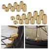 Wheel Spoke Balance Weights Refill Kits Sturdy Balance Weights Set Easy Installation Brass Repair for Motorbike Spare Parts