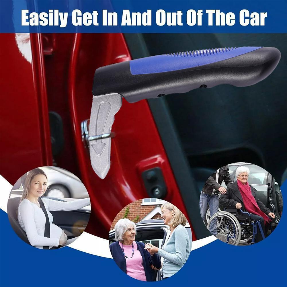 Multifunctional Car Indoor Door Handle 1/2PCS Window-breaking Car Safety Hammer Escape Hammer Non-slip Automotive Accessories