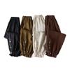 Women's Artistic Embroidery Cotton Linen Harem Pants - Slimming Casual Retro Style