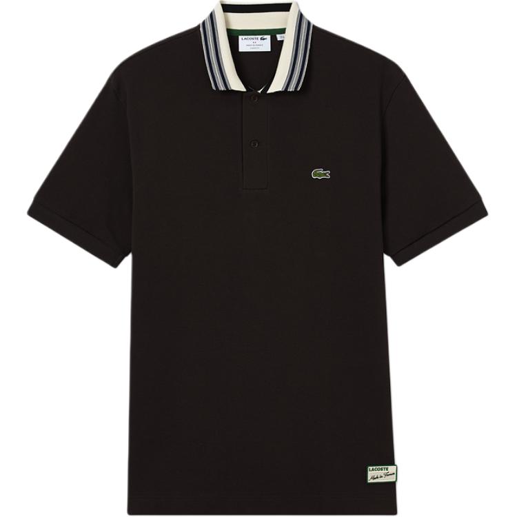 Lacoste Striped-collar Polo Shirt PH5421