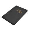 Coin Collection Book 120 PVC Pockets PU Cover Transparent Design Soft Highly Durable Clear Texture