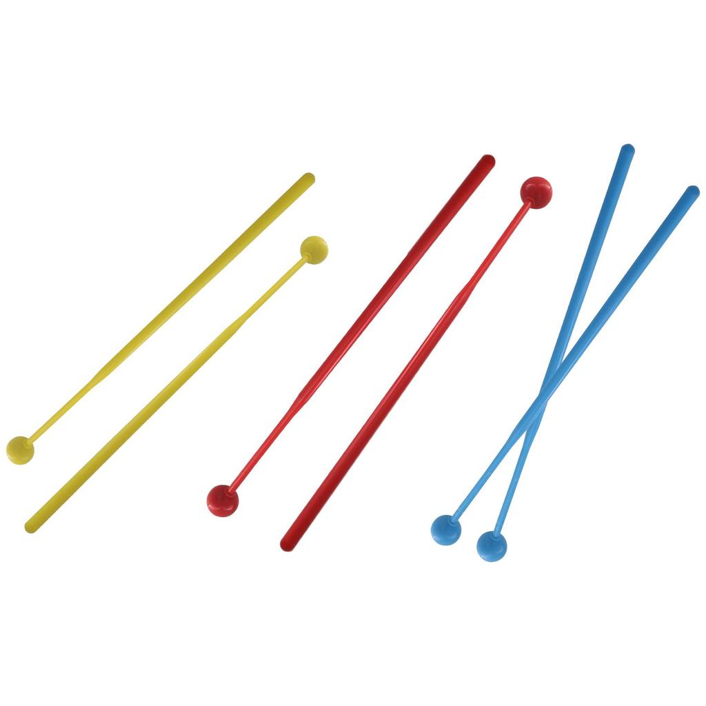 2Pcs Bell Mallets Percussion Sticks Sticks Mallets for Energy Chime Wood Block