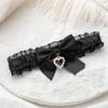 Handmade Heart Pendant Necklace Adornment Personalized Bowknot Neckchain Jewelry