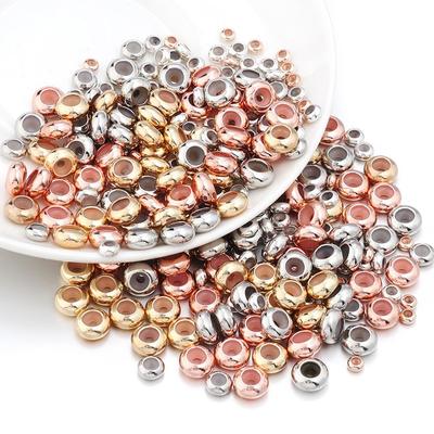 Silicone & Copper Beads: Positioning, Crimp, DIY Jewelry Accessories for Bracelets & Necklaces