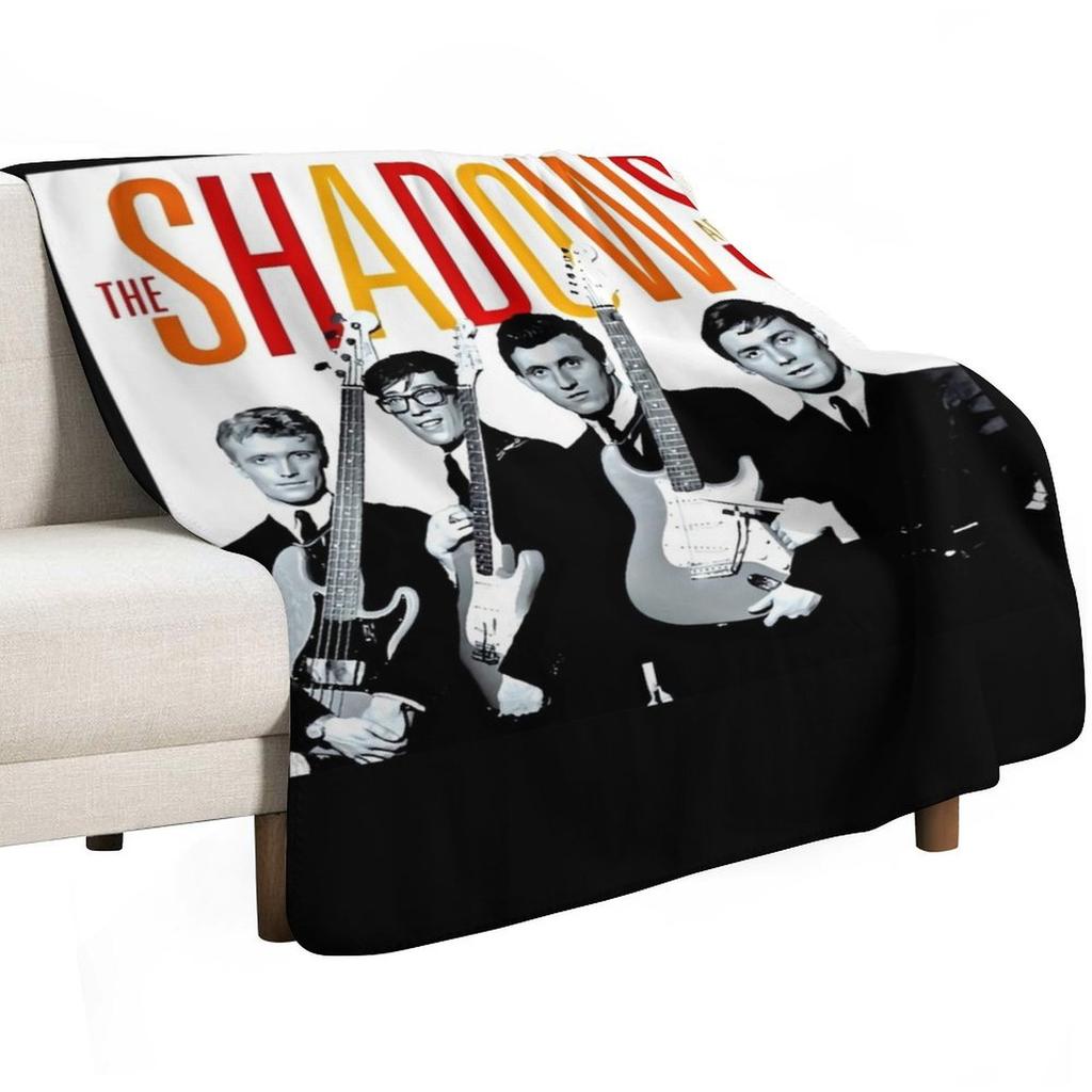 Les ombres T-shirt classique Throw Blanket Soft Warm Blanket Gift for Men Women Adults