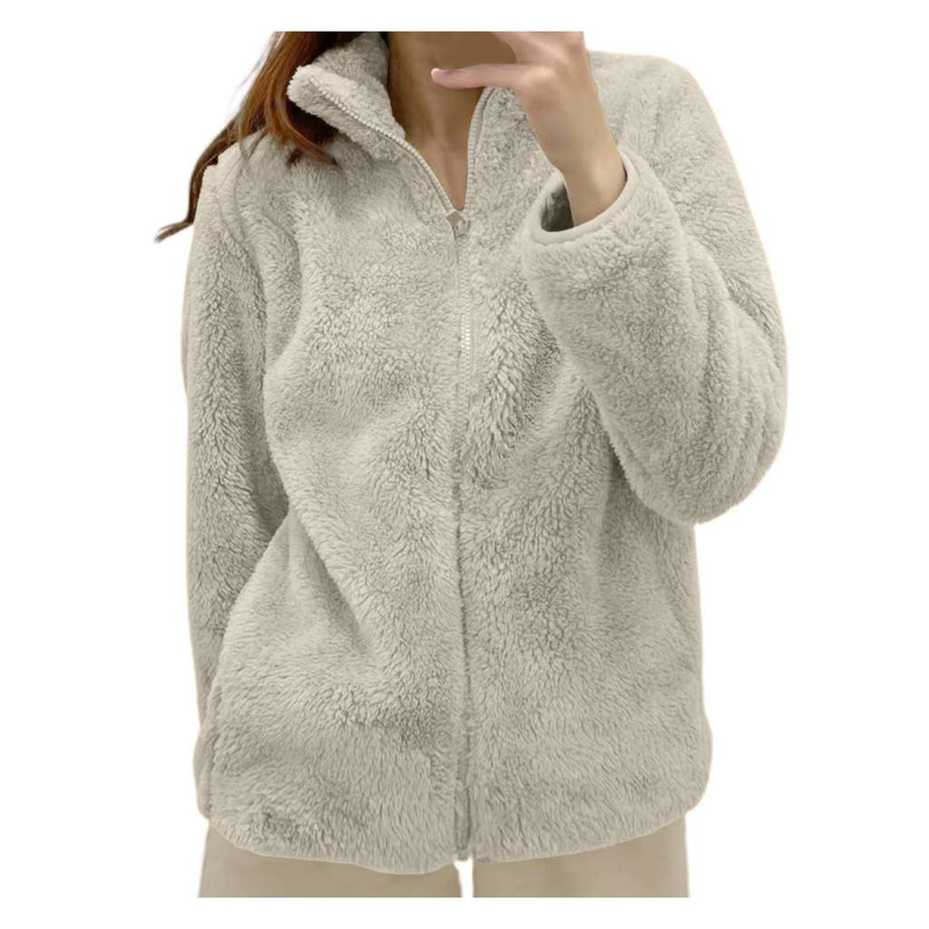 Womens Zip Up Jacket Jackets Winter Plus Size Jackets
