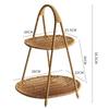 RuHan Imitation Bamboo Woven Fruit Basket