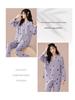 Women's Pajamas Set 2024: Long-Sleeved Home Wear for Spring, Autumn, and Winter. Perfect for Micro-Business Live Broadcasts.