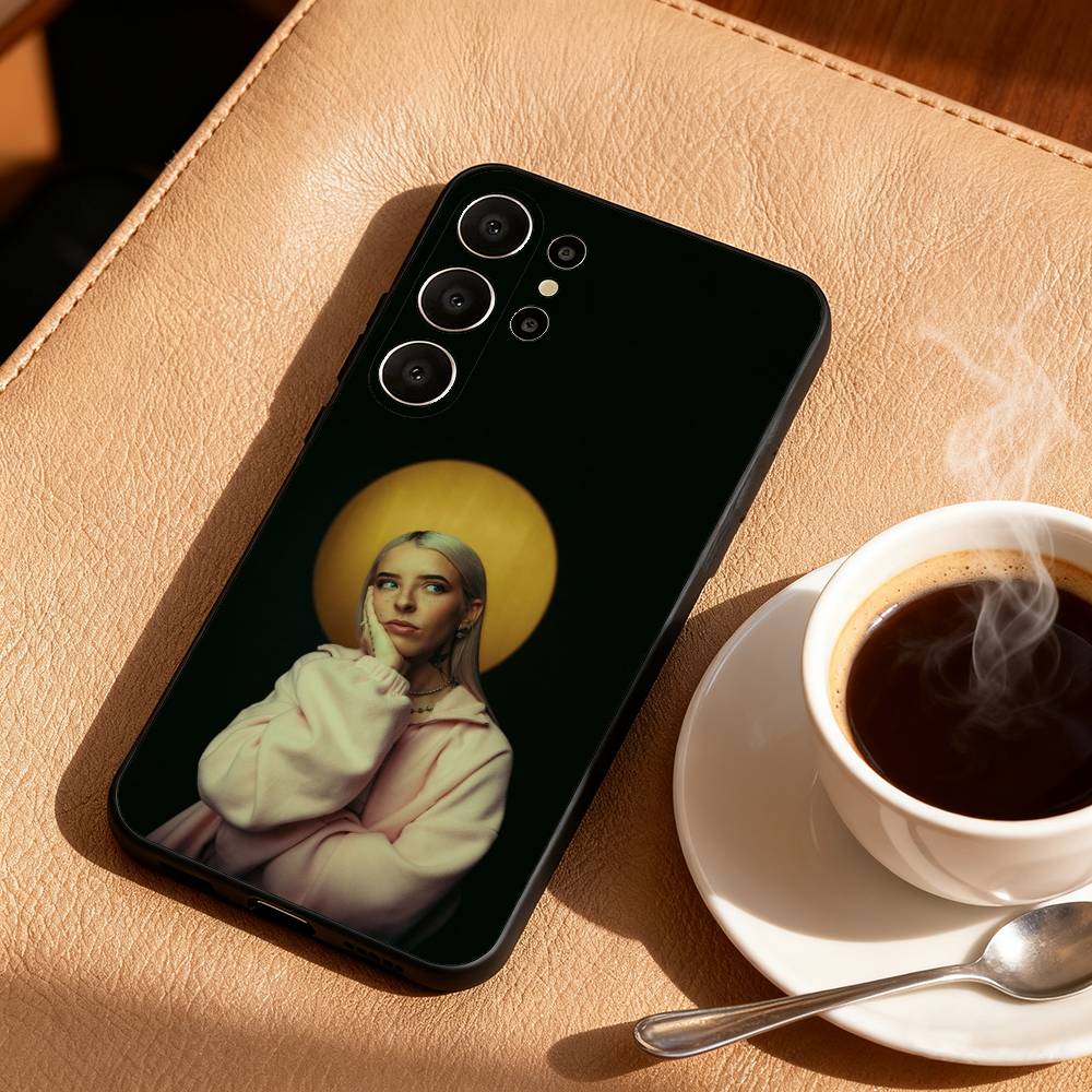 

C-Cool Young M-Miko Singer Phone Case For Samsung S25,S24,S21,S22,S23,S30,Ultra,S20,FE,Lite,10,9,Black Cover Samsung S225G