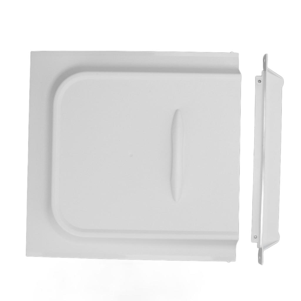 12in Wohnmobil Schiebetürschieber PP Weiß Schiebeplatte für Wohnmobilanhänger Wohnmobil Kofferanhänger