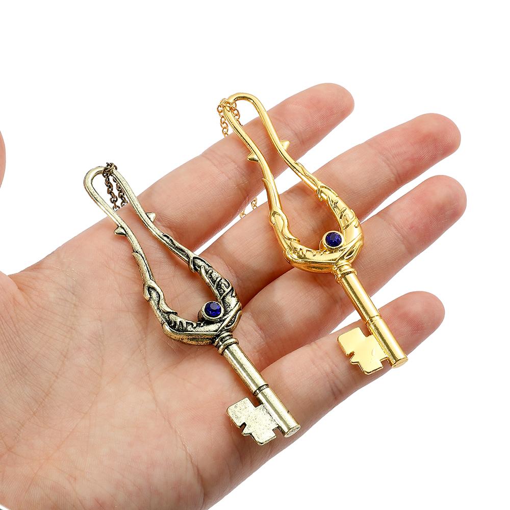 Anime Suzume No Tojimari Dajin Klíčový náhrdelník Cosplay Munakata Souta Klíčové přívěsky Náhrdelník Choker Pro ženy Muže Šperky Dárky