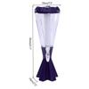 3L LED Beer Dispenser with Ice Column & Tap, Purple Light Up Drink Dispenser for Party, Bar, Home Brewing Beverage
