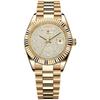 Durenwei 25 Gold Double Date Automatic Men's Waterproof Business Watch