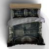 Basketball court design Bedding Duvet cover sets Duvet covers Pillowcases gifts (1 * Duvet Cover 2 * Pillowcases, without duvet insert)