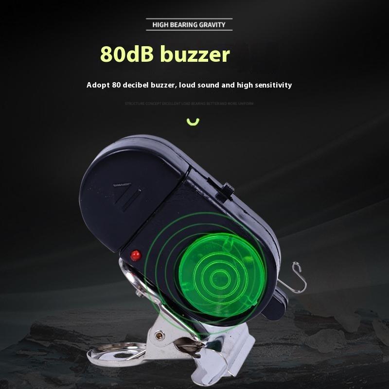 Fishing Bite Alarm For Fishing Rod Sound Alert Fishing Bell Accessories Electric Fishing Alarm Indicator With Led Lights