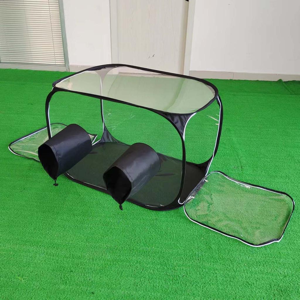 Garten Gewächshaus Still-Luft-Box Pilzzuchtbeutel Gewächshaus Zuchtzelt Anzucht für Gemüse Pflanzgefäß Hof Garten Dächer