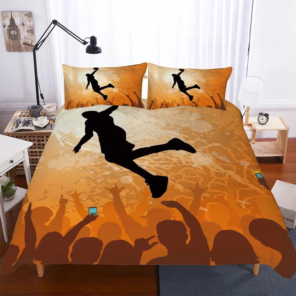 Black And White Milk Pattern Bedding Set Simple Style Soft And Comfortable Duvet Cover Set 3-Piece Children's Duvet Cover Set