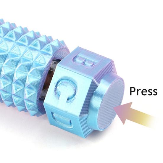 Little Ouchies Pain Fidget Toy Pain Stim Fidget Sensory Toy for Adults Teens 3D Printed Spiky Grippie Keychain for Stress Anxiety Relief