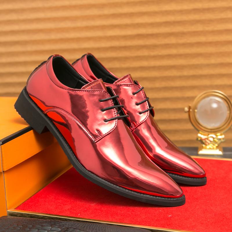 

Fashion Leather Shoes Casual Business Shoes for Men Dress Tenis De Hombre Moccasins Mokasin Tenis Caballero Designer 38