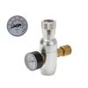 Caricatore CO2 Compatto Regolato Premium per Kegging Fai-da-Te 60/150 psi 3/8-24UNF Regolatore CO2 Portatile per Kegging