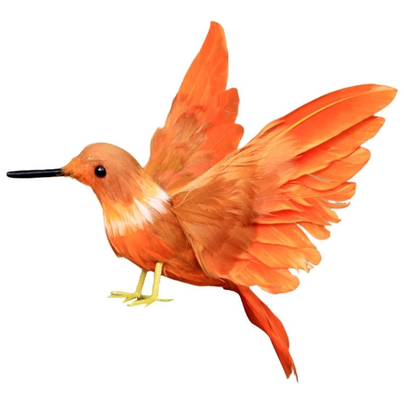 Artificial Feathered Birds for Home Yard and Lawn Decoration Bird Figurine Perfect for Theme Parties and Event