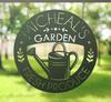 Custom Metal Garden Sign, Fresh Produce Hanging Sign, Greenhouse Art