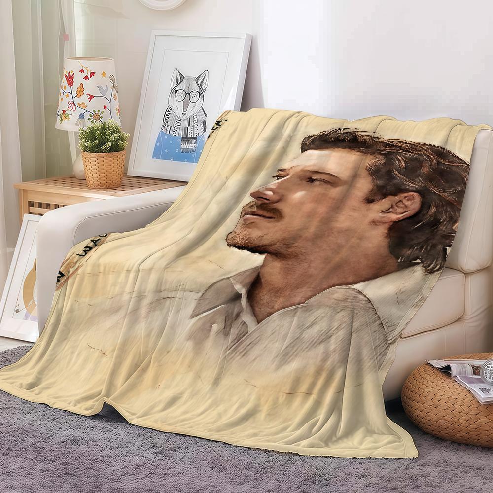 Singer M-morgan W-wallen Blanket Warm And Soft Suitable For Bedroom Living Room Sofa Bed Office Travel Camping