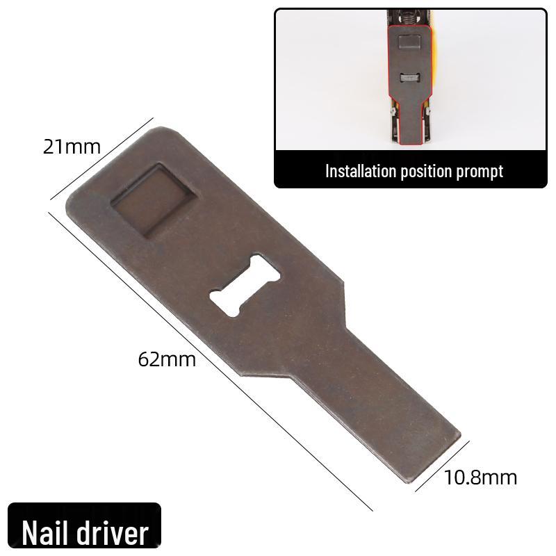 Martin 1008F Manual Brad Nailer with U-Nails for Canvas Stretching & Door Nails