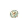 18MM-25MM Three-dimensional Little Bee Buttons Gold Luxury Metal Buttons Fashionable Round Shank Buttons Clothing Coat