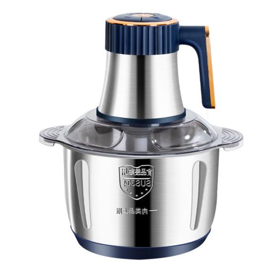 5L Electric Meat Grinder Meat Mincer with Sharp Blades 5 Speeds Low Noise Vegetable Meat Chopper Multifunctional Food Processor