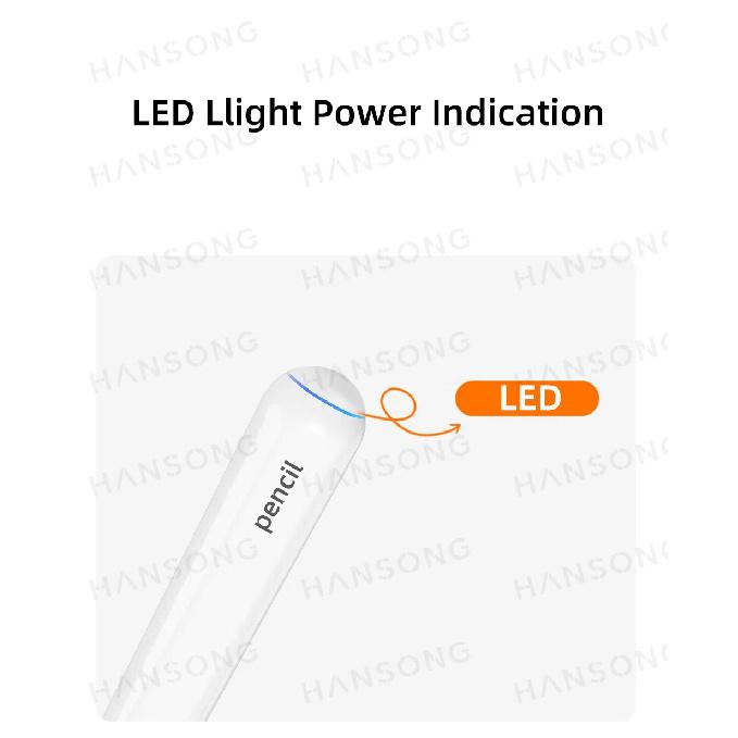 For Apple Pencil with Wireless Charging Pen Stylus For iPad Pencil Palm Rejection Tilt Pen for iPad Air 4 5 Pro 11 12.9 Mini 6